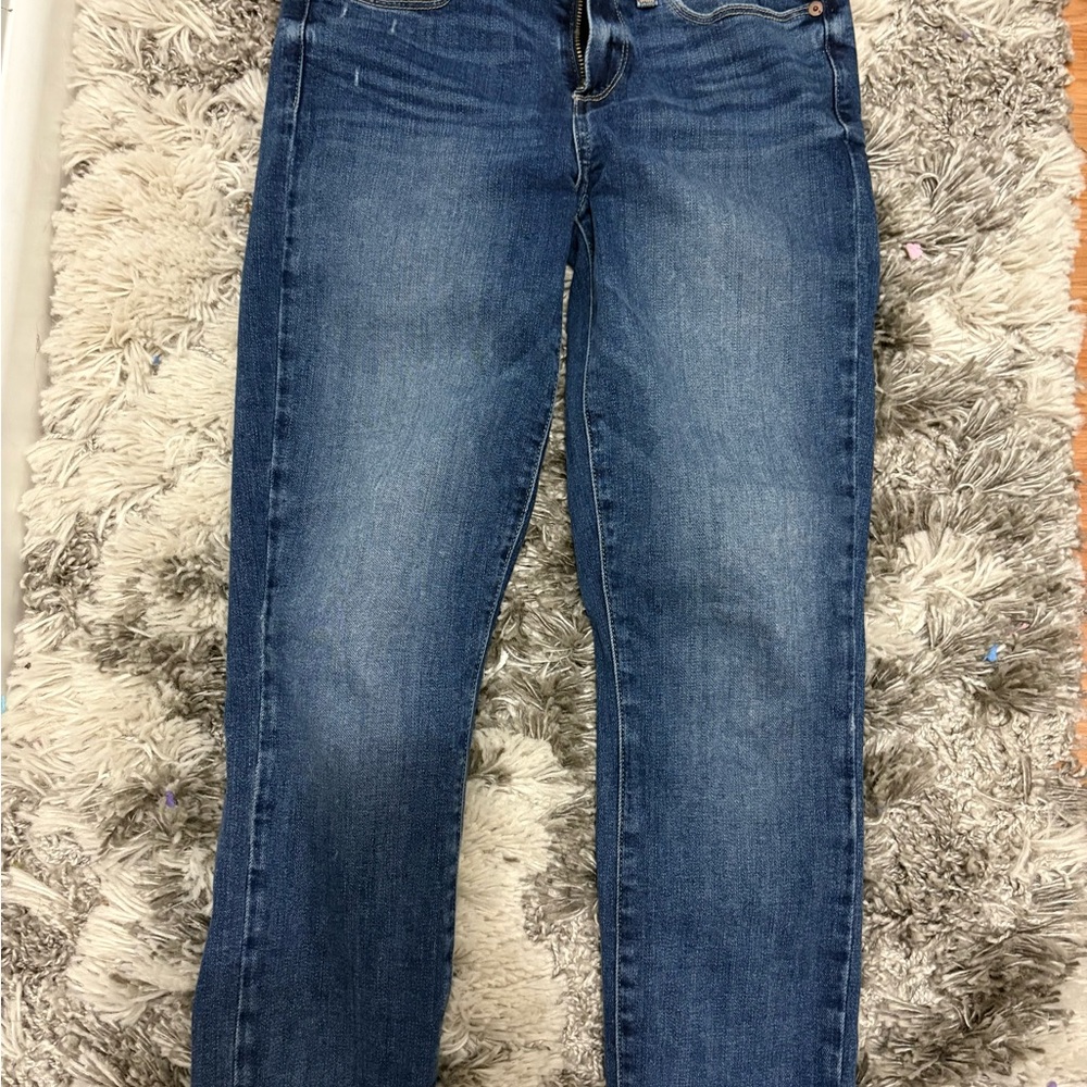 PAIGE Women's Straight Leg Jeans in Blue